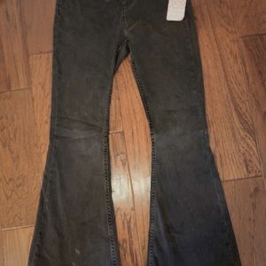 Bell bottom black jeans from free people!!!